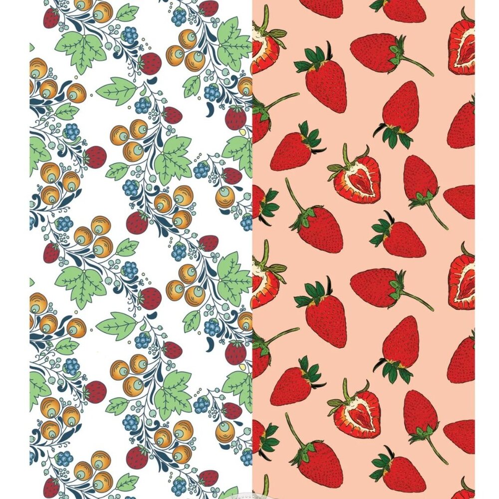 FRESH PICKED FIFTIES ~ Dixie Belle Belles and Whistles Rub On Decor Transfer!